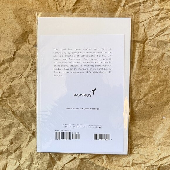 4ct Papyrus Holiday Cards - Picture 10 of 11